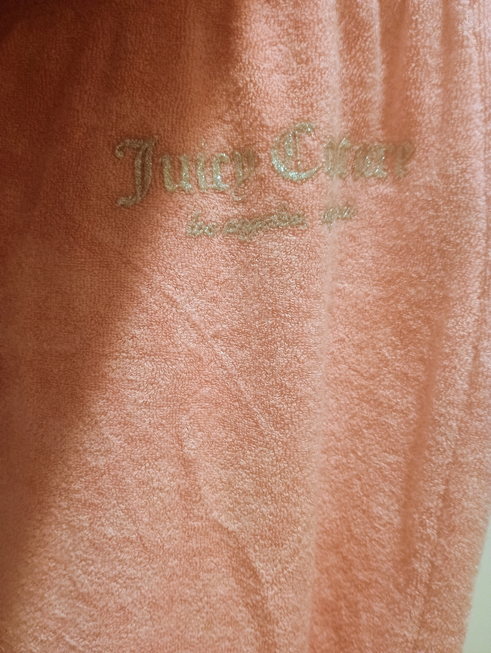 Juicy Couture Terry Towel Track Set - Large - Pink Y2K - Picture 6 of 6